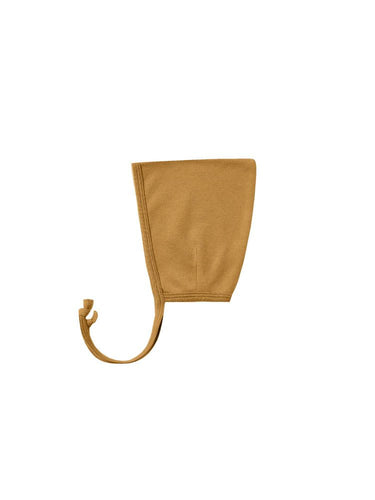 Quincy Mae Organic Pixie Bonnet, Ocre